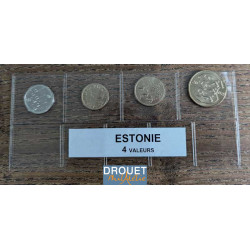 Estonie assortiment pièces...