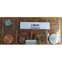 Liban assortiment pièces de...